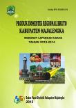 Produk Domestik Regional Bruto Kabupaten Majalengka Menurut Lapangan Usaha Tahun 2010 - 2014